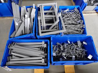 Pallet of Various Metal Display Pegs, Etc.