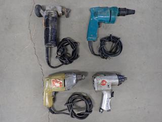 Assorted Power Hand Tools.