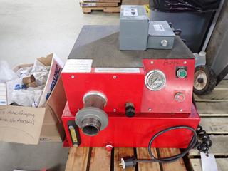 Red Head Brass The Brute Hydraulic Hose Expander Fire Hose Repair Machine, Bench Modell II with Attachments, Hardware and Manual.