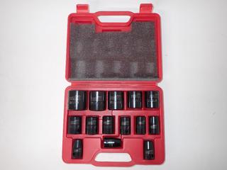 Matrix 15pc Shallow Impact Socket Set with 1/2in Drive. (2-H-3)