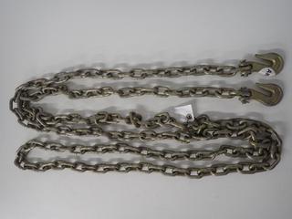 Pull Chain with 5/16in Hooks. (1-E-2)