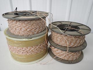 (4) Spools of Filotex Cable. (5-A-4)