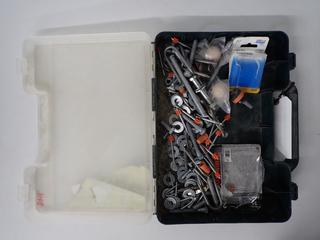 Carry-All Case with Assorted Power Fasteners, Bolts, Washers, Etc. (2-H-4)