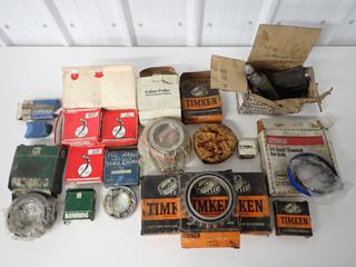 Assorted Automotive Parts, Pistons Rings, Bearings, Etc. (1-F-3)