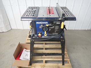 Mastercraft Model 055-6731-4 10in Table Saw. (WH)