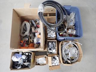 Assorted Plumbing Hardware c/w Hoses, Elbows, Fittings, Etc. (5-R-4)