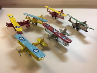 (6) Miniature Model Planes. (28-C-1)