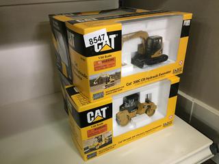 (4) 1:50 Scale CAT Diecast Models. (28-A-3)