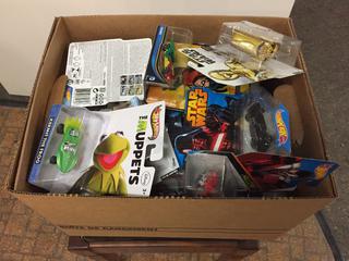 Assorted Diecast Models, In Boxes. Hot Wheels, Star Wars. (27-B-4)