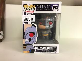 Batman Robot Funko Pop #193. (20-C-1)