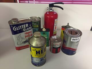 Assorted Decorative Cans. (20-D-1)