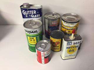 Assorted Decorative Cans. (20-E-1)