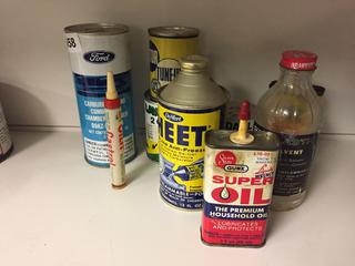 Assorted Decorative Cans. (20-E-2)