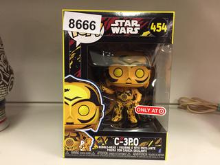 Star Wars C-3P0 Funko Pop # 454. (20-C-2)