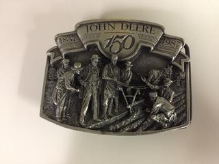 John Deere 150 Belt Buckle. (20-B-2)