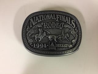 National Finals Rodeo Belt Buckle. (20-B-2)