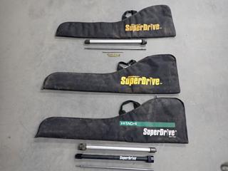 Hitachi Superdrive Fastening Extension with Soft Case, (2) Grabber Superdrive Cases and Fastening Extension. (2-L-3)