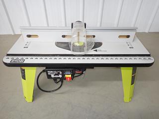 Ryobi Model A25RT03 Router Table with Attachment, 120V, 60Hz, 15 Amp. (1-A-3)