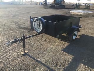 1994 Homebuilt 6 Ft. S/A Utility Trailer c/w 2" Ball Hitch, Tail Lights , Marker Lights, 5.30-12 Tires, 2ATC0928XRY501790