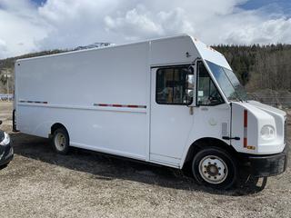 Selling Off-Site - 2005 Freightliner Ultimaster Van VIN 4UZAAPDH55CU19375 c/w 	4.8L L4  Mercedes Diesel. Located in Fernie, B.C. Call Brad 403-371-9253 For Further Details, Viewing By Appointment Only. Note:  Requires Repair.