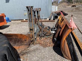 Selling Off-Site - Snow Blade & Wing To Fit Wheel Loader, Located in Fernie, B.C. Call Brad 403-371-9253 For Further Details, Viewing By Appointment Only. 