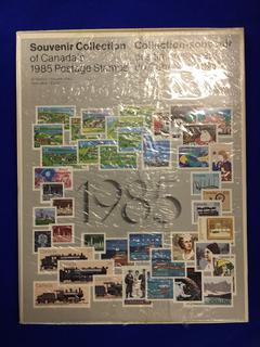 1985 Canada Postage Stamp Souvenir Collection.