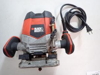 Black & Decker RP250-CA Plunge Router, Type 1, 120V, AC, 60Hz, 10A. (2-G-2)