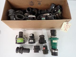 Cam Lock & Pipe Parts & Pieces, Assorted Sizes. (5-R-2)