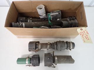 Cam Lock & Pipe Parts & Pieces, Assorted Sizes. (5-T-2)