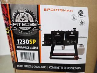 Sportsman 1230SP Wood Pellet & Gas Combo. (WH)