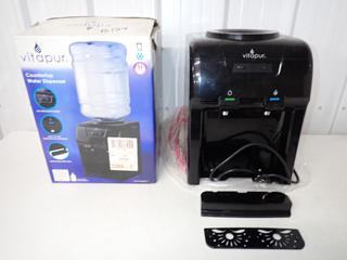 Vitapur VWD2036BLK-1 Countertop Black Water Dispenser. (4-D-3)