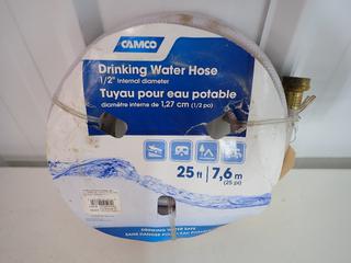 Camco 22735 25 ft. x 1/2 in. D Drinking Water Hose. (9-C-1)