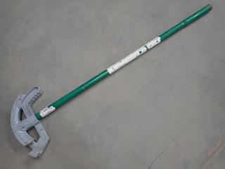 GreenLee Model 841, 3/4 EMT 1/2, 6" AT Apron Conduit Bender. (3-B-4)