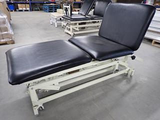 Triton Model TRE-43, Traction/Treatment Table, 3-Section. (WH)