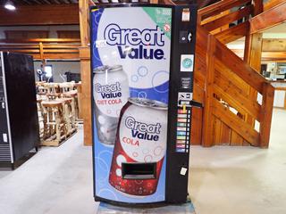 Vendo 475 Automatic Drink Vending Machine. S/N 743464, 115V-60Hz, 9.0 AMP, 1PS, Key In Office. (AUD)