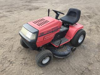MTD Yard Machines 14/42 Gold Series Lawn Tractor c/w 14 HP, Power Shift Trans, 42 In. Mower Deck, 15x6:00-6 Front, 20x8:00-8 Rear Tires SN 134M665G513, *Safety Removed*