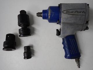 Blue Point AT555A 1/2 In. Impact Wrench w/ 1/2-3/4 in, 3/4-1 in Adaptor w/ 3/4 in. Swivel. (2-R-2)