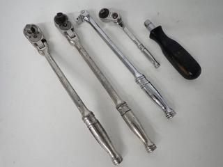 3/8 in & 1/4 in. Ratchets, Breaker Bar, Etc. (2-P-2)