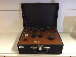 Vintage Tube Tester.