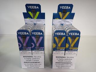 Veebee M0012 Assorted Disposable Vaping Devices. (26-A-1)