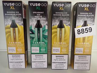 VUSE GO Banana Ice Disposable Vaping Devices. (26-B-2)