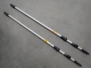 (2) Mallory Quick Reach Telescopic Handles. (3-D-4)