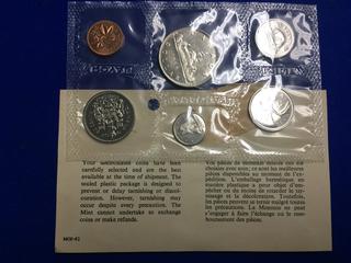 1968 Uncirculated Canadian Coin Set.