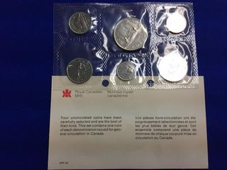 1981 Uncirculated Canadian Coin Set.