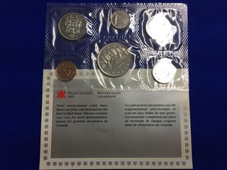 1986 Uncirculated Canadian Coin Set.