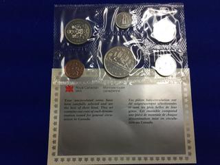 1987 Uncirculated Canadian Coin Set.