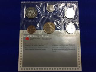 1989 Uncirculated Canadian Coin Set.