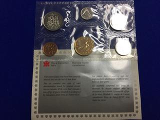 1990 Uncirculated Canadian Coin Set.