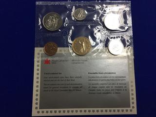 1991 Uncirculated Canadian Coin Set.