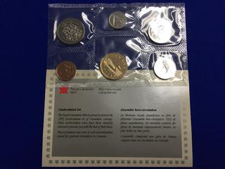 1993 Uncirculated Canadian Coin Set.